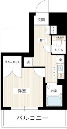 ヴェルト目黒西503の間取り
