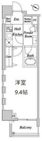 グレースコート目黒201の間取り