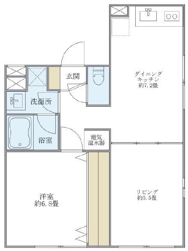 iON下北沢（アイオン下北沢）402の間取り