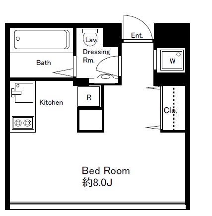 FLEG池尻103の間取り