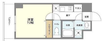 三茶705の間取り