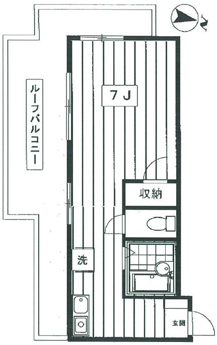 タイムアネックス305の間取り