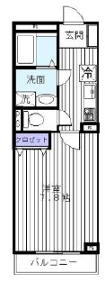 MAJESTY学芸大学203の間取り