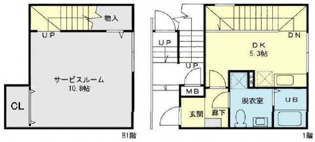 CROSS ROAD 渋谷神山町101の間取り