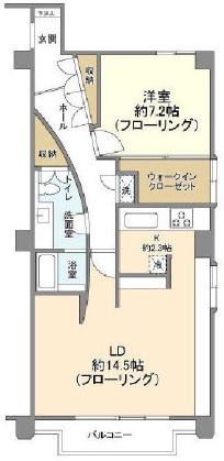 シャンボール松濤405の間取り