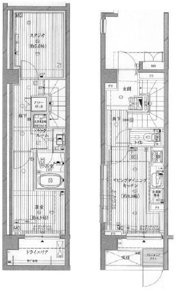 ランドステージ碑文谷EAST102の間取り