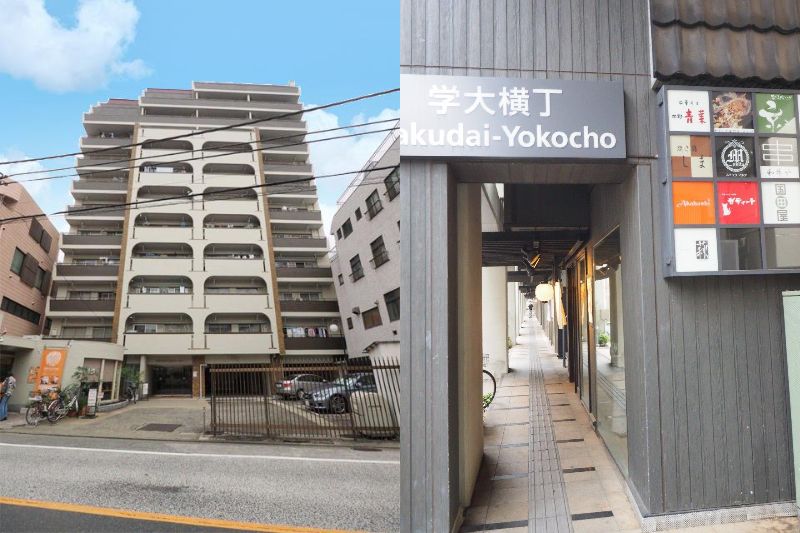 学芸大スカイスクレーパー701の室内1