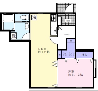 K2K弦巻102の間取り