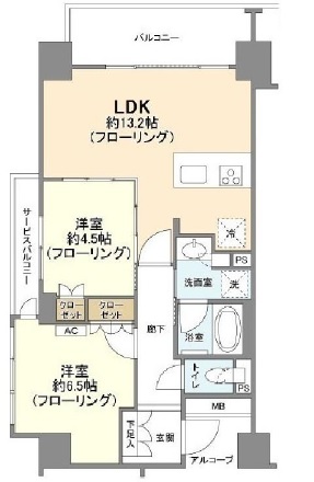 ユニーブル渋谷神南802の間取り