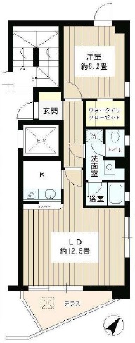 深沢ライズ102の間取り