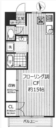 日東タウンハウス?101の間取り