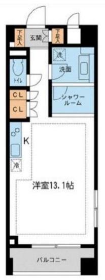 ソアラノーム鷹番109の間取り