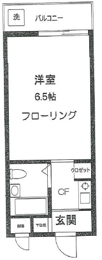 ロアール池尻305の間取り