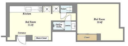 SWiTCH104の間取り