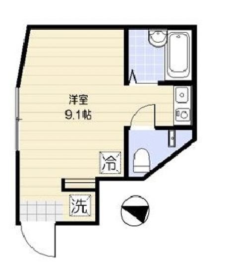 下北沢GARDEN1001の間取り