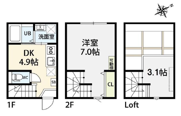 notes（ノーツ）109の間取り