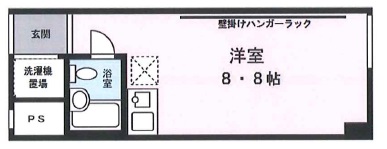 グリーンハウスNo80809の間取り