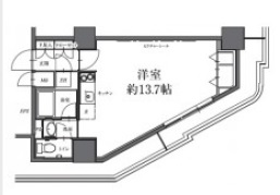 HF駒沢公園レジデンスTOWER204の間取り