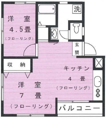 KPSマンション102の間取り