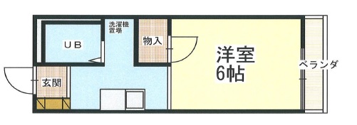 プチメゾン東山202の間取り