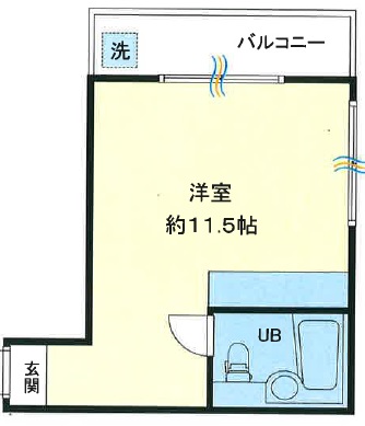 海老澤ビル403の間取り