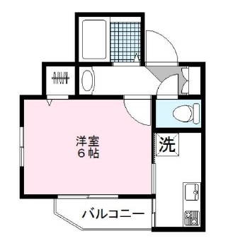 ボヌール池尻101の間取り