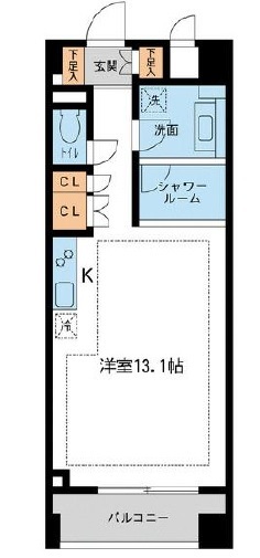 NTPRレジデンス鷹番210の間取り