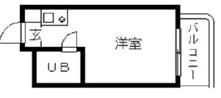 ハイシティ代々木公園308の間取り