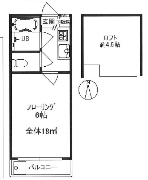 ル・コリエ202の間取り
