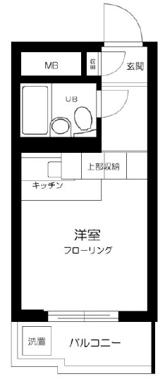 ドム三軒茶屋305の間取り