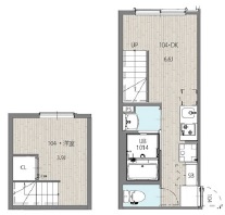 ミハス三軒茶屋Ⅳ104の間取り