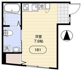 ビレッジ三宿101の間取り