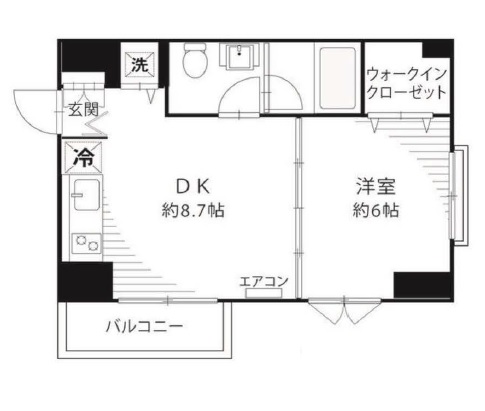 コートTK205の間取り