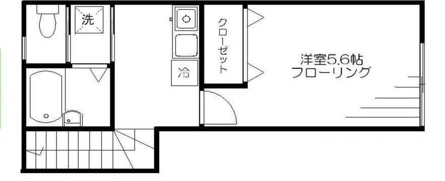 グリーンデイズ三軒茶屋203の間取り