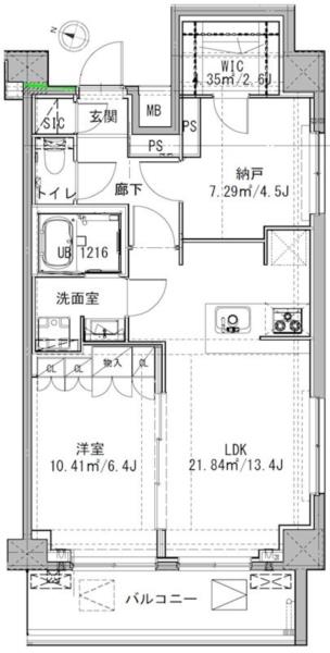 CREAL premier明大前（クリアルプレミア明大前）510の間取り