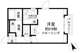 リラ下北沢301の間取り