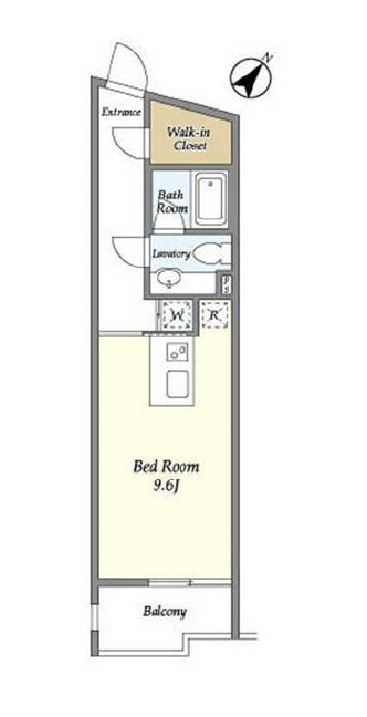 コージーコート中目黒303の間取り