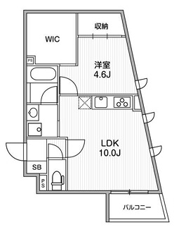 GranDuo世田谷16301の間取り