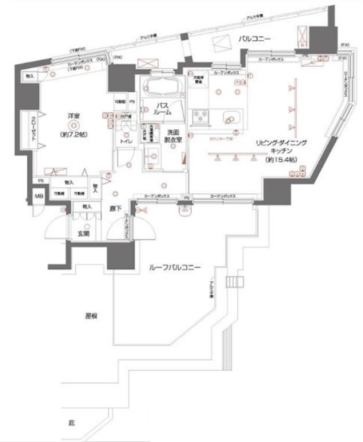 ZOOM都立大学901の間取り