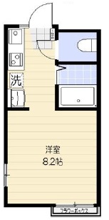 モンシャトー下北205の間取り