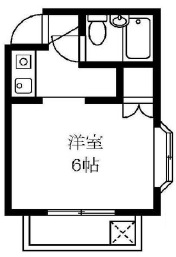 ハイツ飛鳥202の間取り