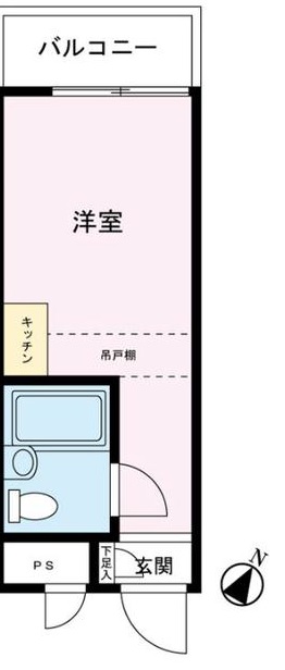 トップ三軒茶屋第3211の間取り