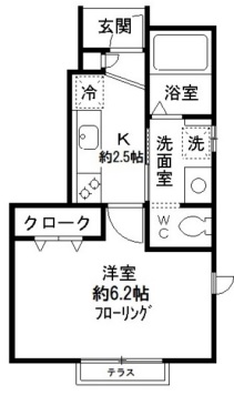 Casa PiccolinaAの間取り
