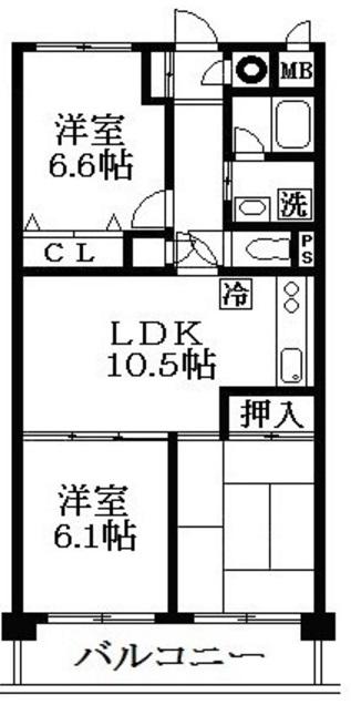 コープ野村祐天寺202の間取り