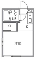 ジュネス二子玉川206の間取り