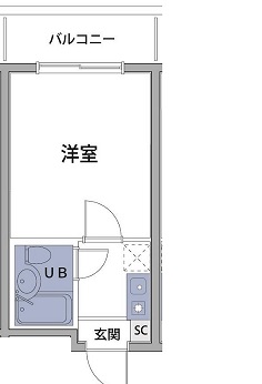 DRホームズ学芸大学202の間取り
