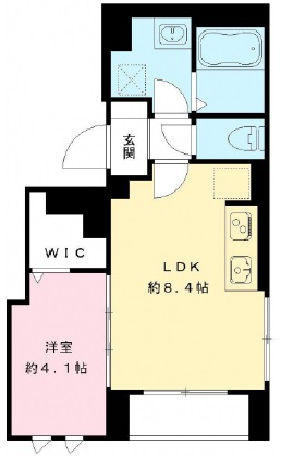 クロスロード学芸大学301の間取り