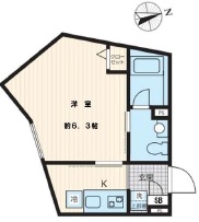 Fullea若林102の間取り