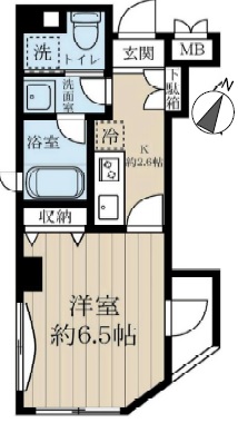 エミリールーダン101の間取り