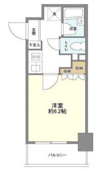 THEパームス学芸大学403の間取り
